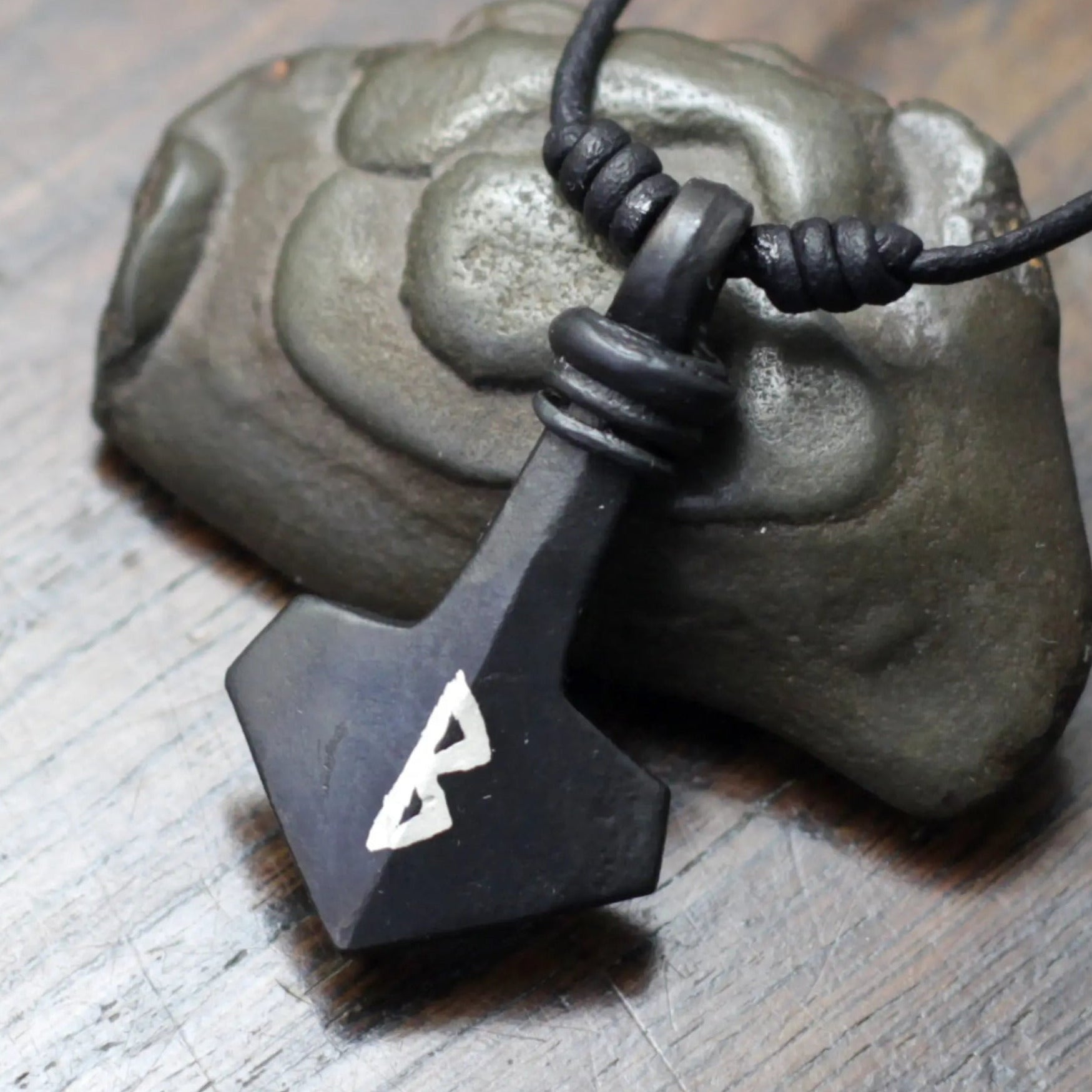 Small deals mjolnir pendant